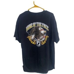 POW MIA Home Of The‎ Free Because Of The Brave T Shirt XL VFW
